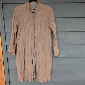 Eileen Fisher lightweight cotton jacket - S